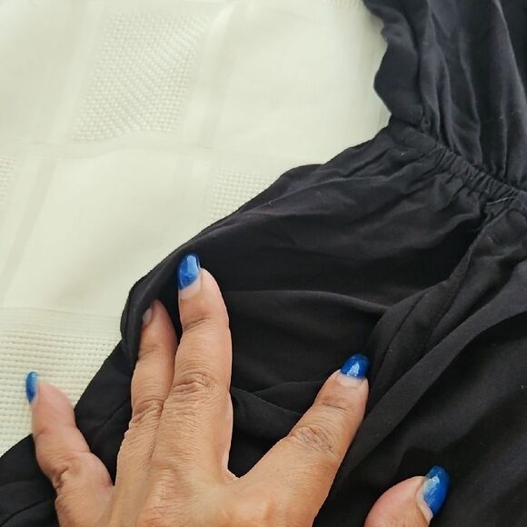 H&M Divided Black Sleeveless Romper - Picture 12 of 16